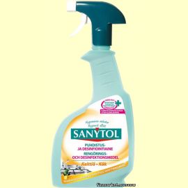 Средство для чистки и дизинфекции Sanytol 500 мл.