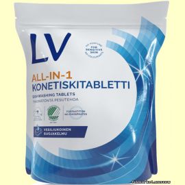 Таблетки для посудомоечной машины LV Ko­ne­tis­ki­tab­let­ti All-in-one 40 шт.