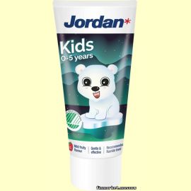 Зубная паста для детей 0-5 лет Jordan kids Mild raspberry taste 50 мл.