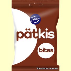Конфеты шоколадные Fazer Pätkis Mini Bites 140 гр.