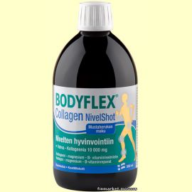 Bodyflex Collagen NivelShot Добавка коллагена, магния и витаминов группы B 500 мл.