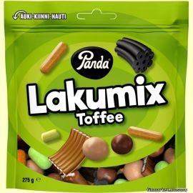 Конфеты лакричные Panda Lakumix toffee 275 гр.