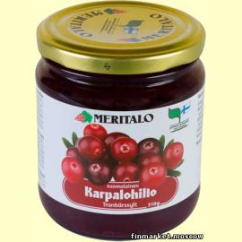 Варенье из клюквы Meritalo karpalohillo 310 гр.