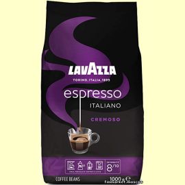 Кофе в зёрнах Lavazza Espresso Cremoso 1 кг.