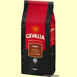 Кофе в зернах Gevalia Professional Dark Mörkrost 1 кг.