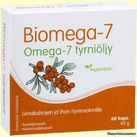 Biomega-7 Облепиховое масло холодного отжима 60 капсул