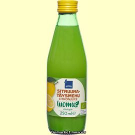 Сок лимонный органический Rainbow Organic lemon juice 250 мл.