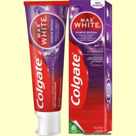 Зубная паста Colgate Max White Purple Reveal 75 мл.