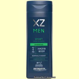 Шампунь для мужчин XZ Men Sport Shampoo 2in1 250 мл.