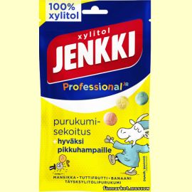 Жевательная резинка Jenkki Professional Junior Herra Hakkarainen 75 гр.