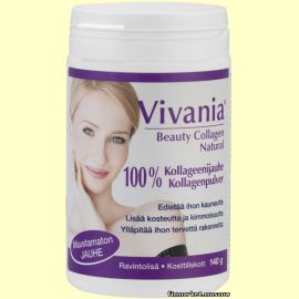 Vivania Beauty Collagen Natural - Порошок коллагена 140 гр.