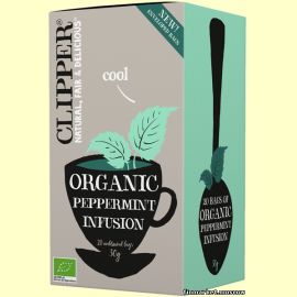 Чай травяной Clipper Organic PEPPERMINT 20 пакетиков