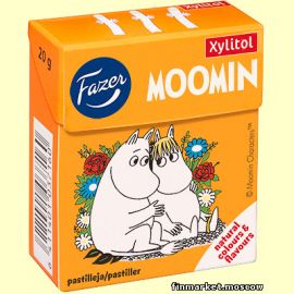 Пастилки Fazer Moomin xylitol 20 гр.