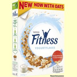 Хлопья из цельного зерна с йогуртом Nestlé Fitness Yogurtflakes 350 гр.