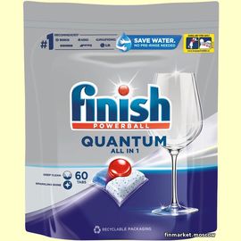Таблетки для посудомоечной машины Finish Quantum Max 54 табл.