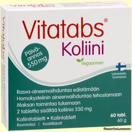 Vitatabs® Koliini Холин 60 табл.