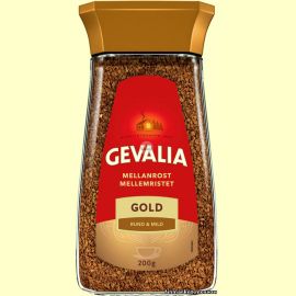 Кофе растворимый Gevalia GOLD (стеклянная банка) 200 гр.
