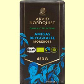 Кофе молотый Arvid Nordquist Selection Amigas 450 гр.