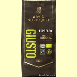 Кофе зерновой Arvid Norsquist Espresso GIUSTO 500 гр.