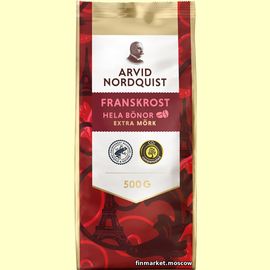 Кофе зерновой Arvid Nordquist Classic Franskrost 500 гр.