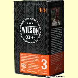 Кофе молотый Wilson Coffee 100% Kenian Arabica (степень обжарки 3) 500 гр.