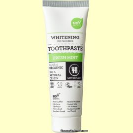 Зубная паста URTEKRAM Fresh Mint Whitening Organic 75 мл.
