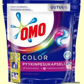 Капсулы для стирки цветного текстиля Omo Color 15 шт.