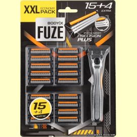 Станок для бритья Body-X Fuze xxl economy pack +21 съёмные кассеты
