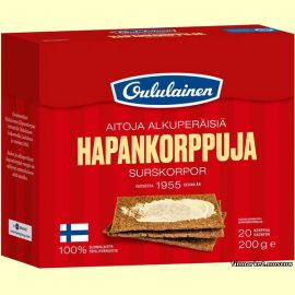 Хлебцы Oululainen Hapankorppu 200 гр.