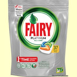 Таблетки для посудомоечной машины Fairy Platinum All in 1 Orange 37 шт.