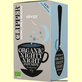 Чай травяной пакетированный Clipper Organic Nighty Night 20 шт.