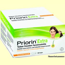 Priorin Extra. 180 капсул.