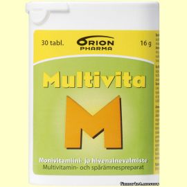 Multivita Monivitamiini Витаминно-минеральный комплекс 30 табл.