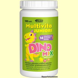 Multivita Juniori Dino Mix 100 табл.