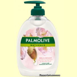 Мыло жидкое для рук Palmolive Naturals Milk & Almond 500 мл.