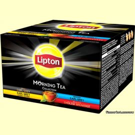 Чай пакетированный Lipton Black Tea Morning Collection 40 шт.