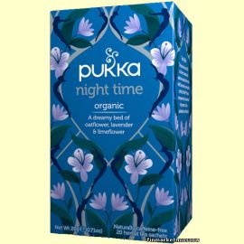 Чай травяной пакетированный Pukka Night Time 20 шт.