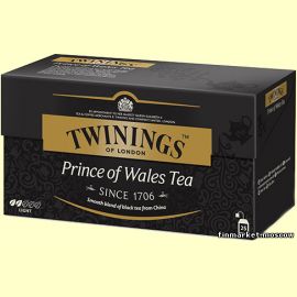 Чай чёрный Twinings Prince of Wales 25 пакетиков