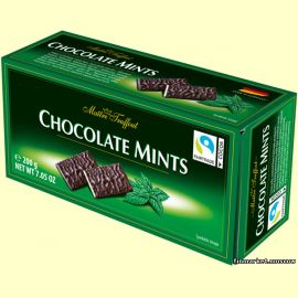 Шоколад с мятной начинкой Maitre Truffout Chocolate Mints 200 гр.