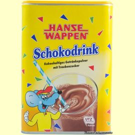 Какао напиток HANSE WAPPEN Schokodrink 800 гр.
