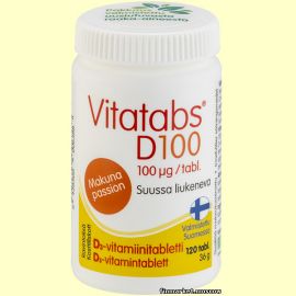 Vitatabs®D 100 мкг Passion 120 табл.
