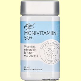 LadyVita 50+ Мультивитамины для женщин старше 50 лет 90 табл.