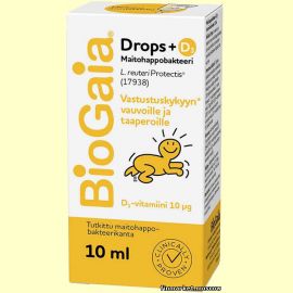 BioGaia Drops+D3 10 мл.