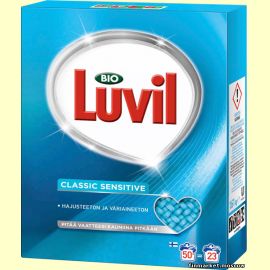 Стиральный порошок Bio Luvil Classic Sensitive 1.61 кг.