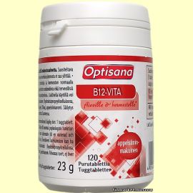 Optisana B12-VITA Витамин В12 1000 мкг. со вкусом апельсина 120 табл.