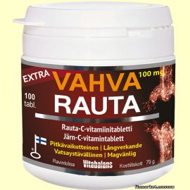 Vitabalans Extra Vahva Rauta 100 мг.