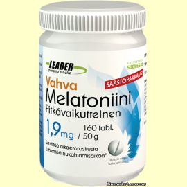 Leader Melatoniini 1,9 мг. 160 табл.