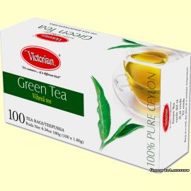 Чай зелёный Victorian Green Tea 100 пакетов