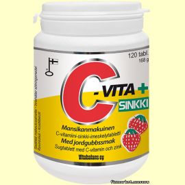 C-Vita + sinkki Витамин С + цинк 120 табл.