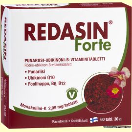 Redasin® Forte Красный рис, убихинон и витамины группы B 60 табл.
